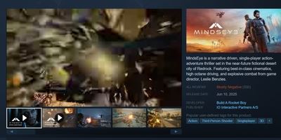 Датский блин комом: Пользователи обрушили рейтинг MindsEye от экс-главы Rockstar North