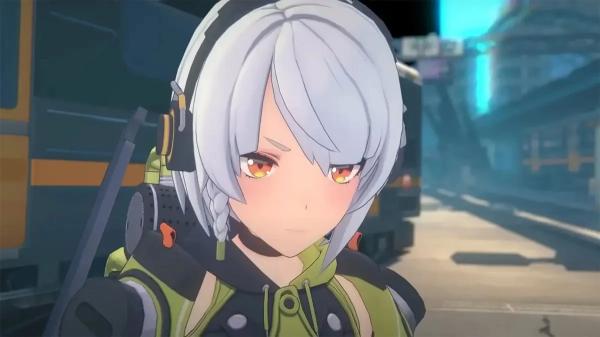 Модель предстала в образе Энби Демары из игры Zenless Zone Zero